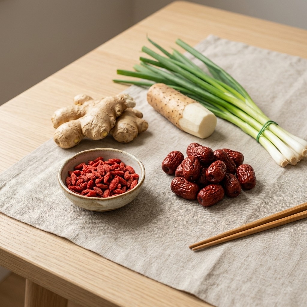 Diététique chinoise et légumes frais